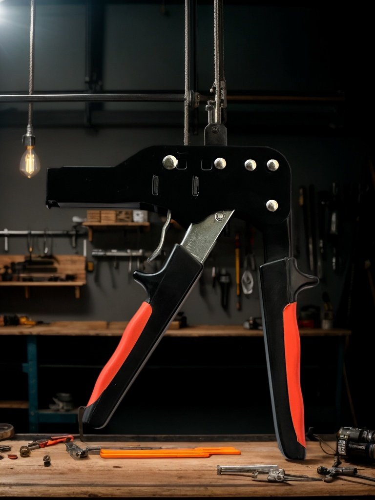 Heavy-duty hollow wall anchor gun